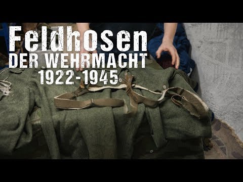 Feldhosen der Wehrmacht (1922-1945) [Vergleich]
