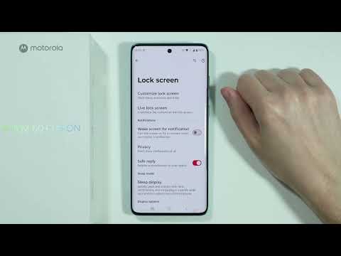 Motorola Edge 60 Fusion: How to Turn ON/OFF Lock Screen Notifications