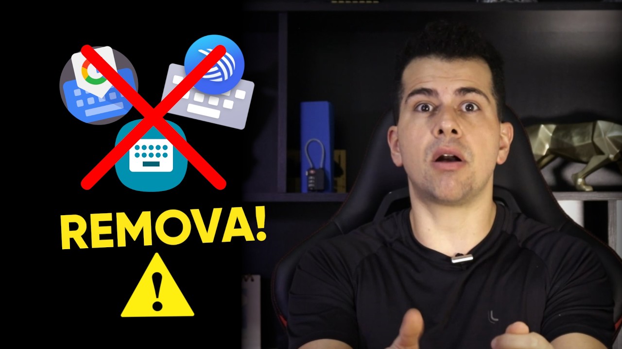 Seu teclado ESPIONA você. Substitua por ESTES