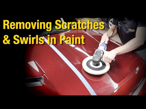 Car Detailing: How To Remove Scratches & Polish A Car Using Variable Speed Buffer & Orbital Polisher