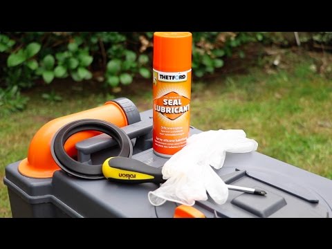 Practical Caravan – how to replace a Thetford toilet cassette seal