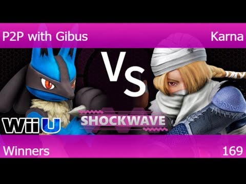 SW 169 - P2P with Gibus (Lucario) vs GGEA | Karna (Sheik) Winners - Smash 4