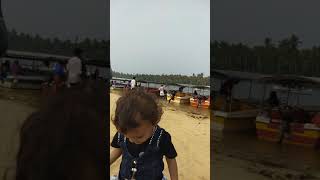 preview picture of video 'Poovar beach backwater kerala'