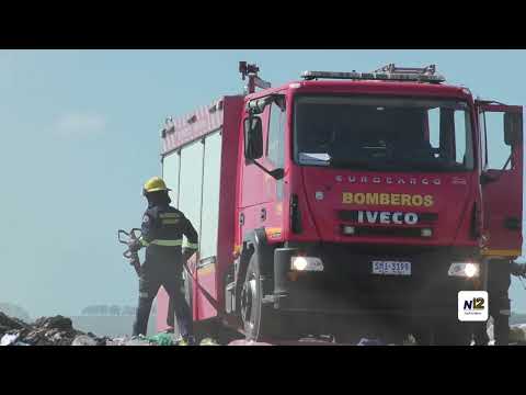 Trabajo coordinado para controlar situación en el vertedero de La Pedrera
