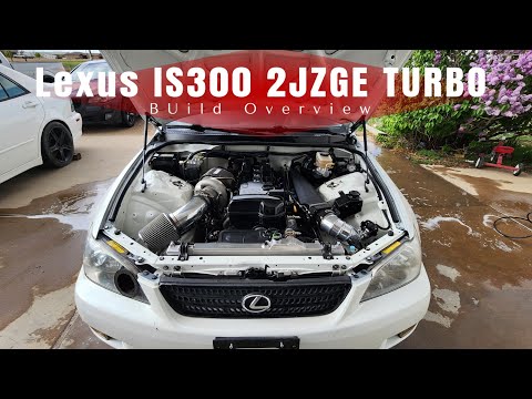 Lexus IS300 2JZ GE Turbo 700hp Build Overview!