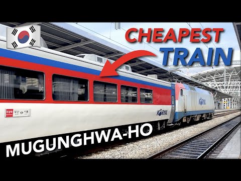 South Korea's Cheapest Train - The MUGUNGHWA-HO