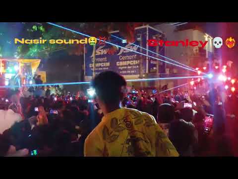 Stanley Sound Hubli 🆚 Nasir Sound DJ Competition 🔊 IN Hubli 👿 2025 #hublidharwad #hubli #djviral