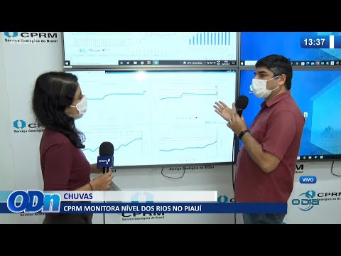 Engenheiro Hidrólogo do CPRM fala sobre monitoramento do nível dos rios no Piauí 03 01 2022