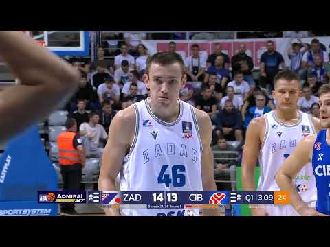 AdmiralBet ABA League 2023/24, Round 5 match: Zadar – Cibona (27.10.2023)