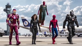 Team Iron Man vs Team Cap - Airport Battle Scene - Captain America: Civil War (2016) Movie Clip