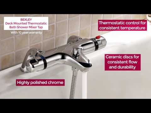 Thermostatic Bath Shower Mixer Taps at VirginBathrooms.co.uk