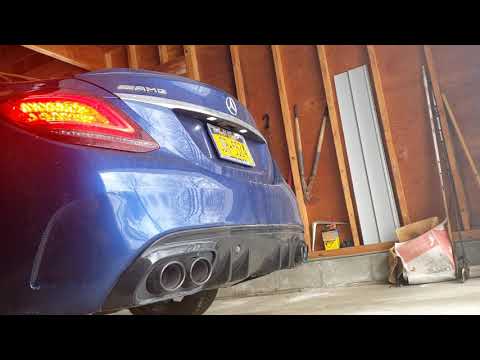 2021 Mercedes Benz AMG C43 Startup