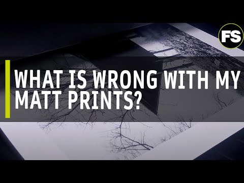 What's wrong with my prints?