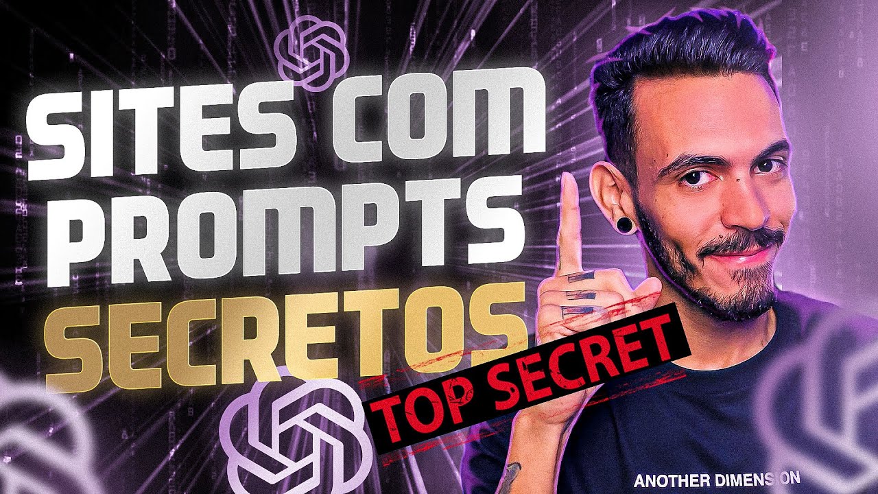 3 SITES com PROMPTS para CHATGPT SECRETOS (Não Querem que Você os Descubra)
