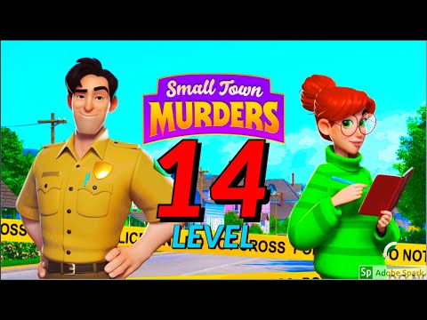 Small Town Murders : Match 3 Crime Mystery Stories Level 14 gameplay android ios new best game