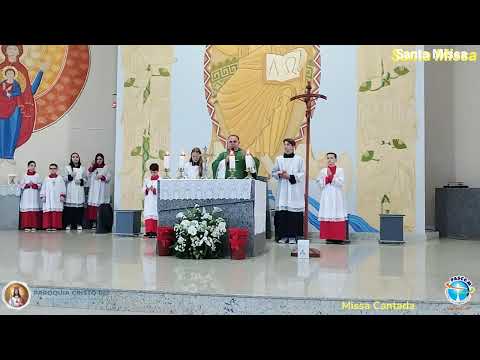Santa Missa Paróquia Cristo Rei Realeza PR.