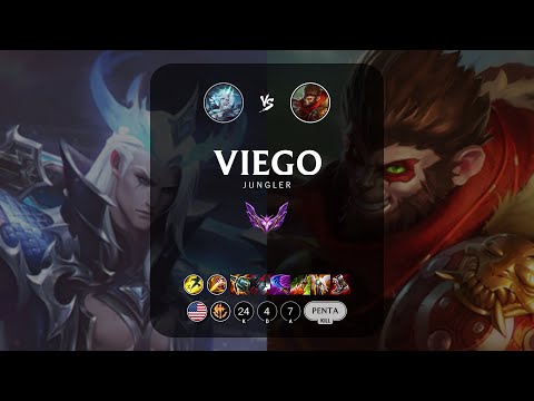 Viego Jungle vs Wukong - NA Master Patch 13.6