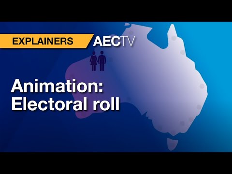 Animation: Electoral roll Video