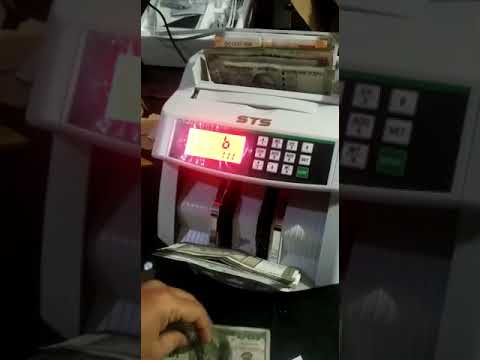 Note Counting Machine with Mg, UV, IR and Mt Detection