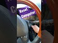 How To Reset Computer On Cadillac Srx Cadillac Cadillacsrx Srx Cadillacreset