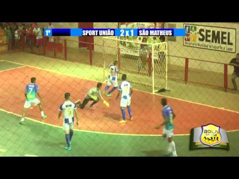 SPORT UNIÃO 5x2 SÃO MATHEUS - X Copa SOS Vida de Futsal de Altamira SUB-17  2017.