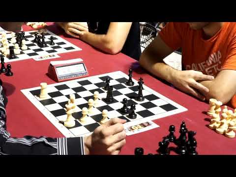 Campeonato de España de Blitz 2019: Marc Narciso - Enrique Tejedor