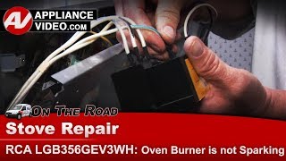 RCA Stove Repair - Intermittently Sparks - Diagnostics & Troubleshooting