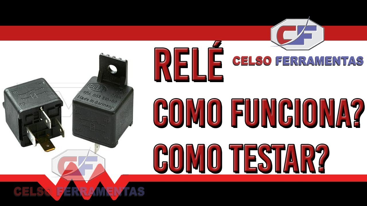 Aula 2 de injeção eletronica basica -  Teste e funcionamento do rele