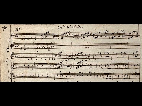 VIVALDI | Grosso Mogul | Concerto RV 208 in D major | Original manuscript