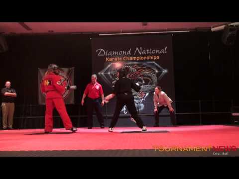 Jessica vs Ashley Fondren at Diamond Nationals 2013