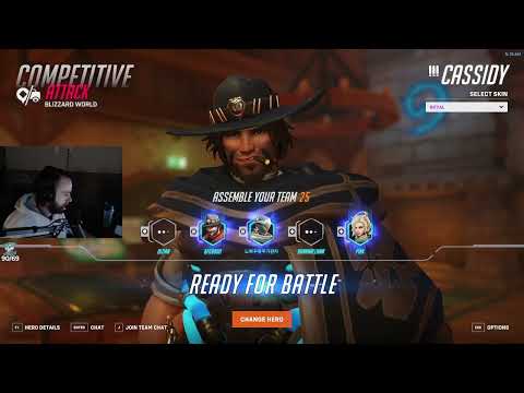19K DMG! THIS IS HOW DPS MAIN LOOKS LIKE AS CASSIDY - IDDQD CASSIDY GAMEPLAY OVERWATCH 2 SEASON 3