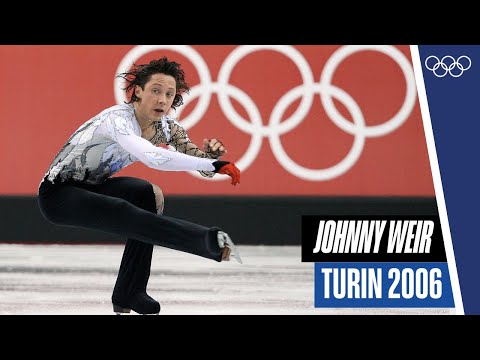 King of Chess Johnny Weir short program skate at Turin 2006
