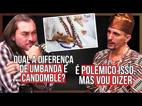 A spiritual leader explains the difference between Umbanda and Candomblé.