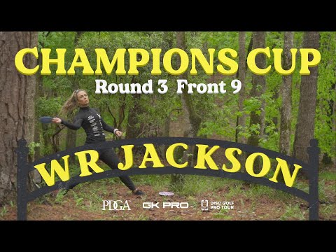 2022 Champions Cup | RD3 F9 | Tattar, Pierce, King, Mandujano | PDGA Major