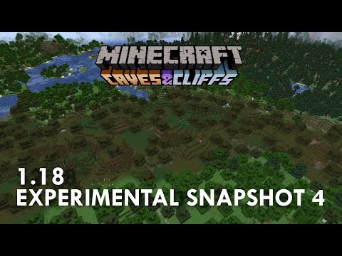 Minecraft 1.18: Experimental Snapshot 4! RIVER FJORDS, World Gen Tweaks, and more!