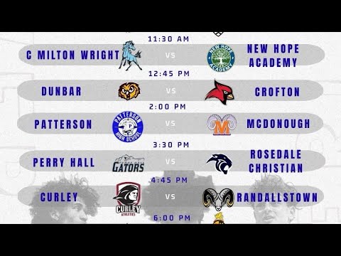 New Hope Regional vs C Milton Wright Game- 2025 Overlea Holiday Invitational Day 2