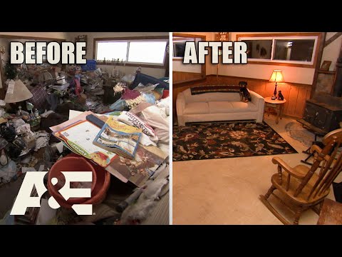 Tossing 17 DUMP TRUCKS of Trash Gives Woman Her Life Back | Hoarders | A&E