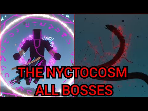 Dread The Boss Hunter - Minecraft The Nyctocosm All Bosses ( 1.19.2 Datapack )