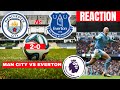 Man City vs Everton 2-0 Live Stream Premier League Football EPL Match Score reaction Highlights Vivo