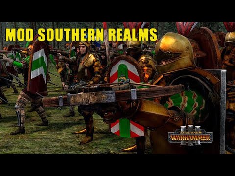Immortal Empires - Mod Southern Realms - Nouvelle faction - 8 nouveaux seigneurs - Cataph