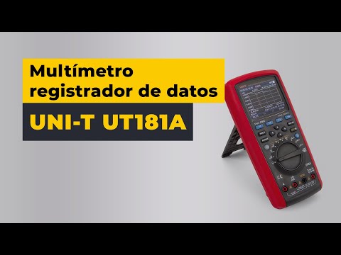 Multímetro digital  UNI-T UT181A Vista previa  4