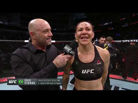 Cris Cyborg Defeats Felicia Spencer In Last Fight Of Her UFC Deal | UFC 240 Full Fight Highlights