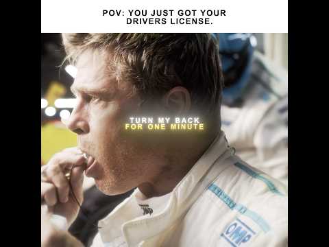 Best racing movie of all time😭🙏 | ("F1 the movie") Edit