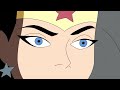 Wonder Woman Eyes Justice League Animated Clip