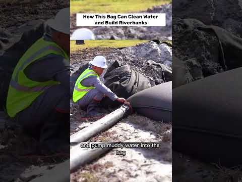How This Bag Can Clean Water and Build Riverbanks