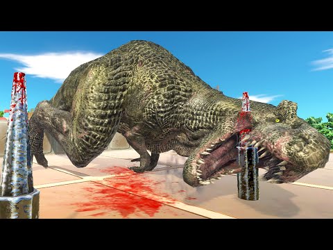 EXTREME Obstacle Course with Spike Trap - Animal Revolt Battle Simulator