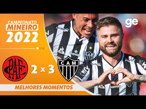 Gols e lances de Pouso Alegre x Atlético Mineiro