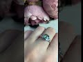 Серебряное кольцо с мистик топазом 2.175ct