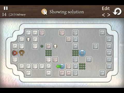 'Quell Reflect': Shelf 5, Frame 1, Puzzles 49 - 52