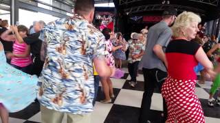 Dancing at Greazefest Brisbane 2016